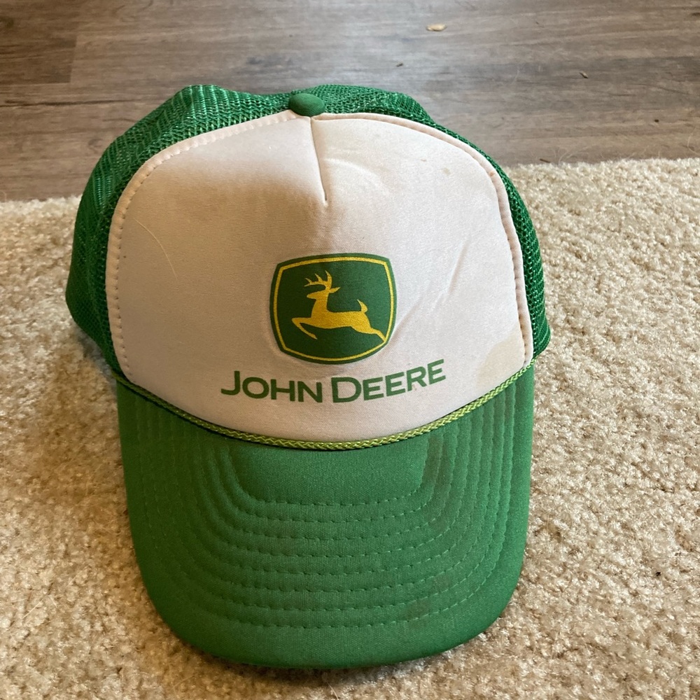 Vintage trucker SnapBack John Deere hat